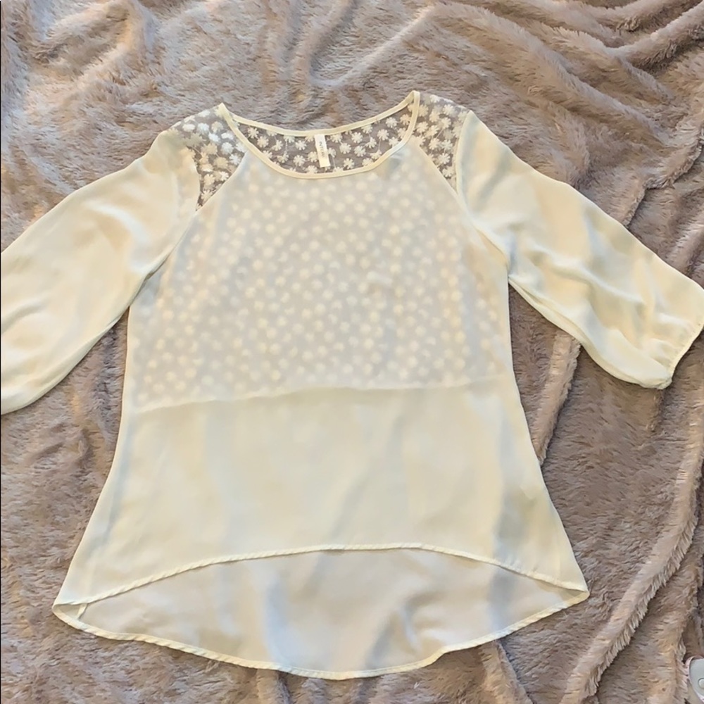 Lightweight Top - see through back